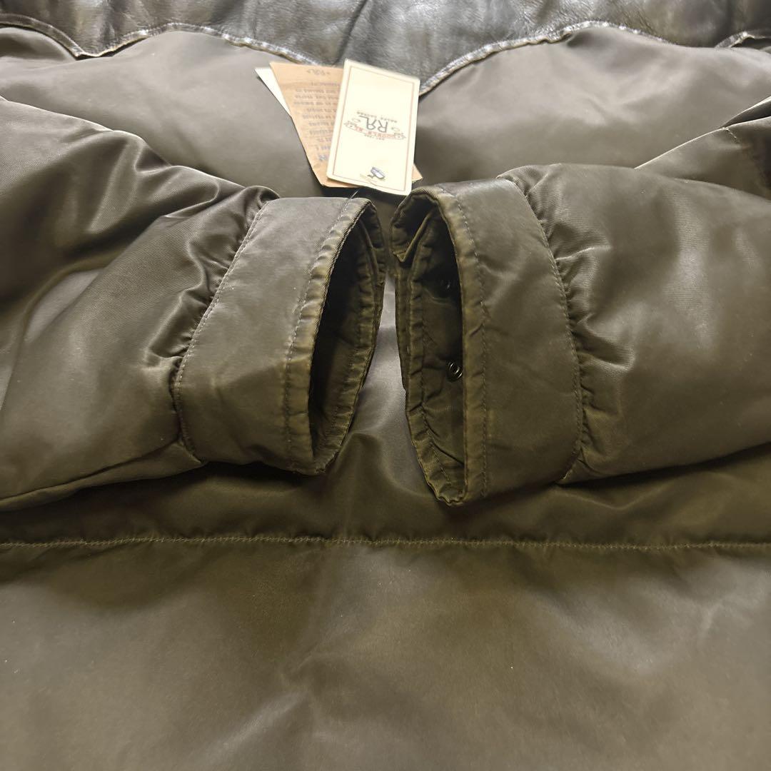 RRL シアリングカラー レザーヨークジャケット ROCKY MOUNTAIN
