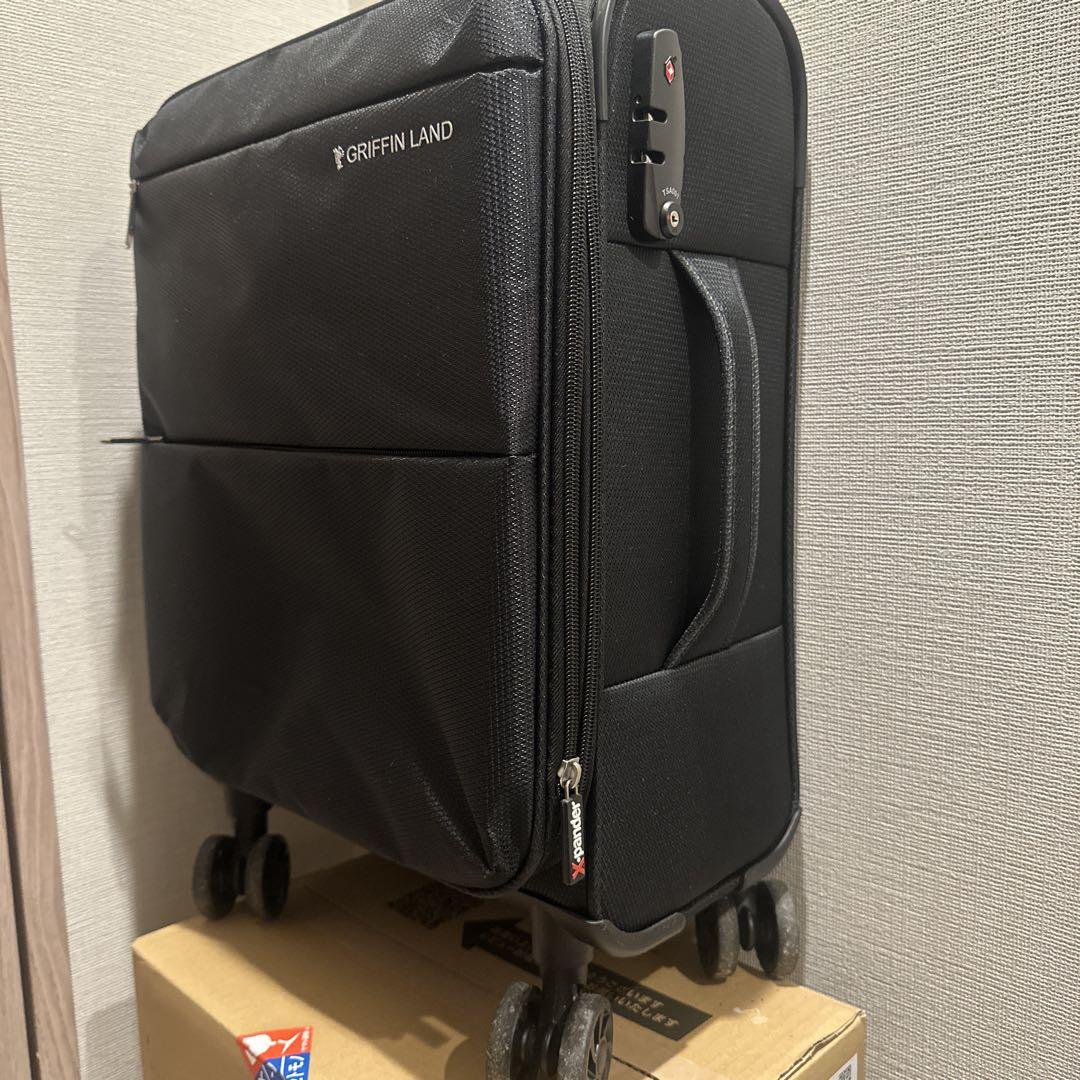 キャリーケース S 機内持込ソフトタイプ 軽量 TSAロック ダブルキャスター