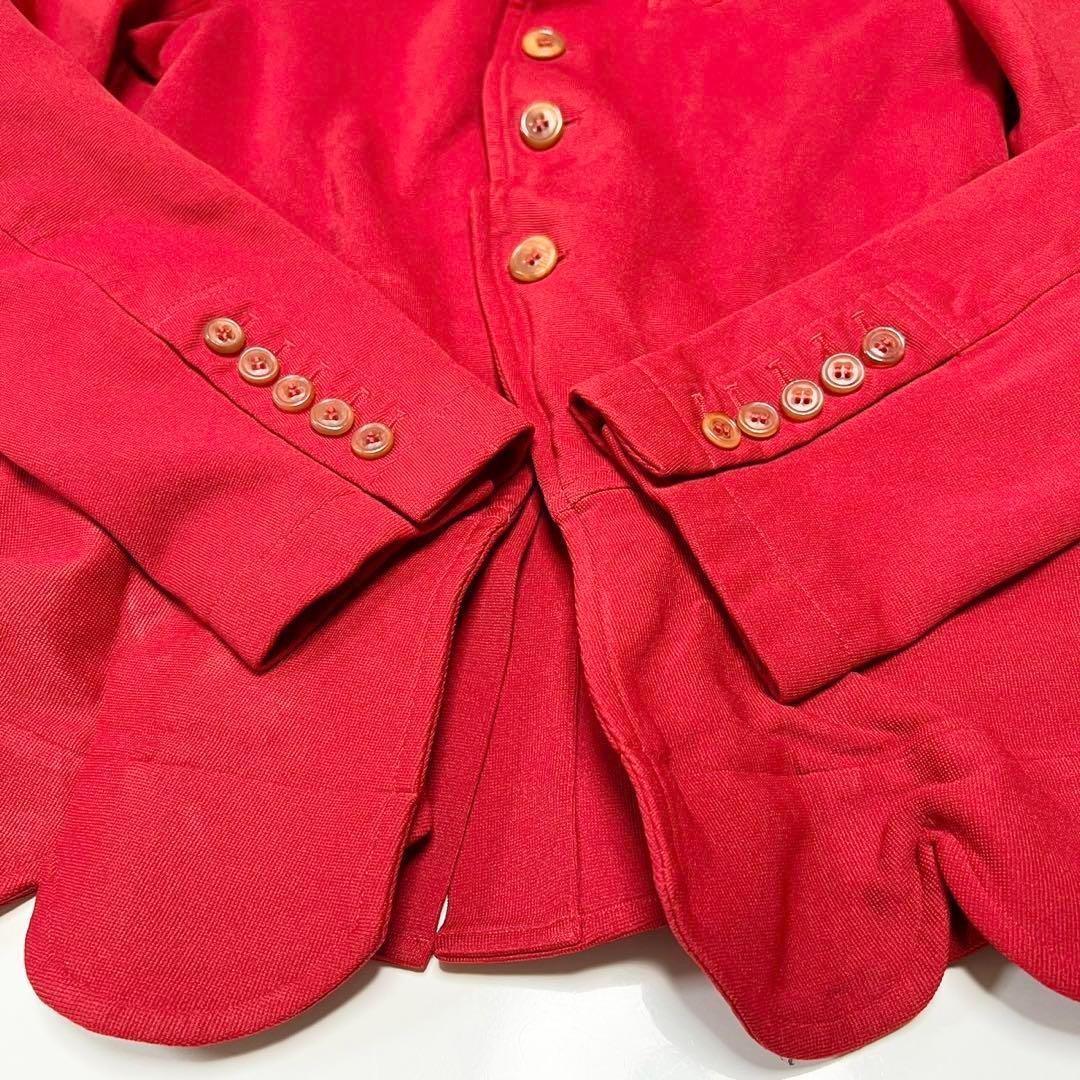 COMME des GARCONS コムコム 裾スカラップフリル染めジャケット