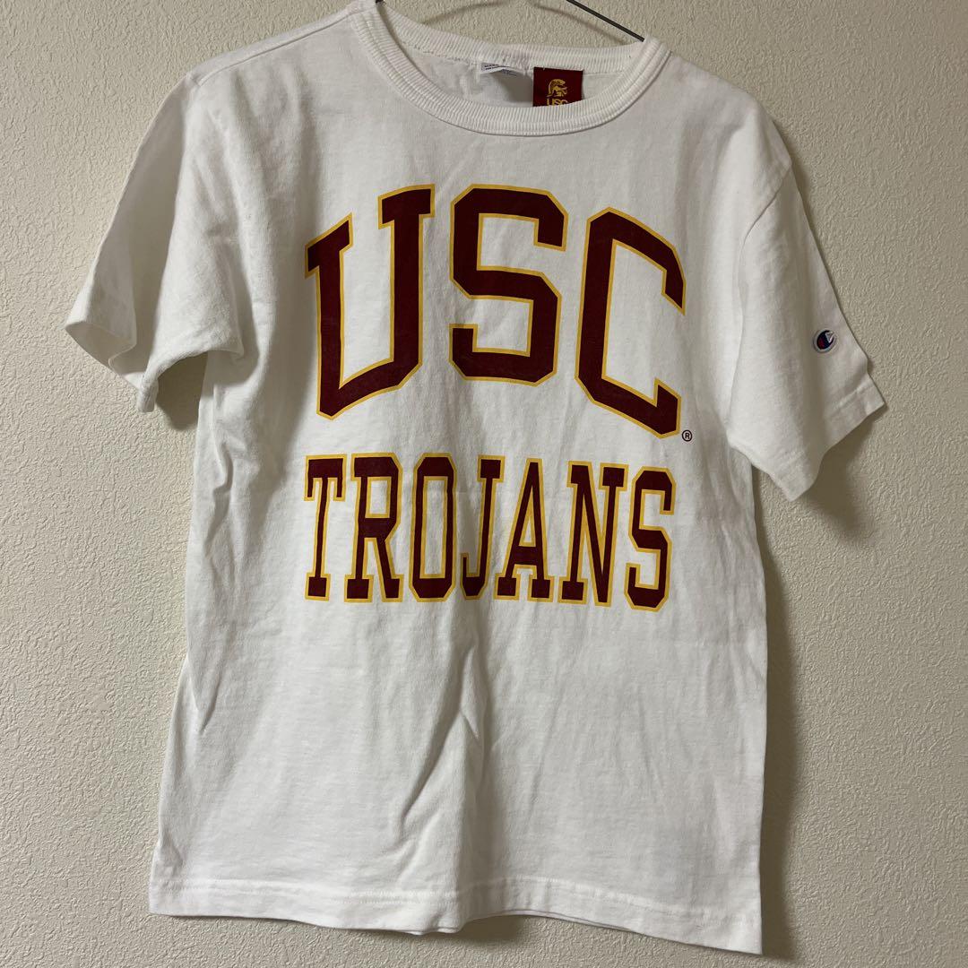 チャンピオン USC TROJANS ロゴTシャツ - メルカリ