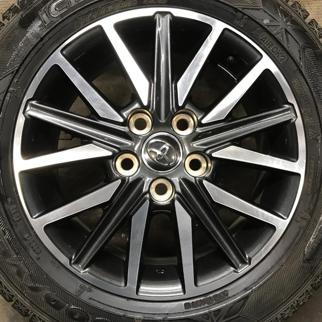 2022年製　205/60R16 スタッドレスタイヤホイール 80 VOXYノア 80系ノア,ヴォクシー205/60R16スタッドレスタイヤ アルミ