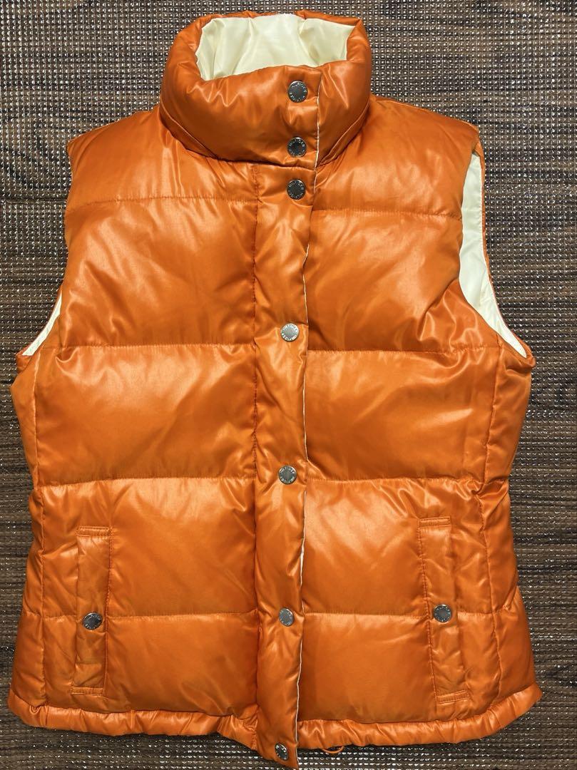 トミーヒルフィガーリバーシブル　TOMMYHILFIGERオレンジ&ホワイト