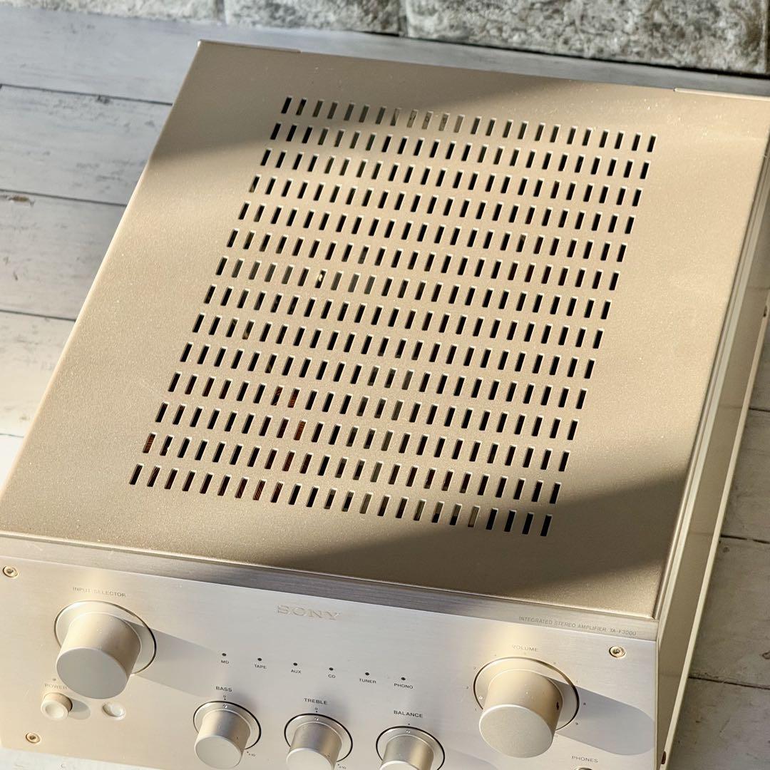 90年代の名機❗️SONY インテグレーテッド・ステレオアンプ TA-F3000