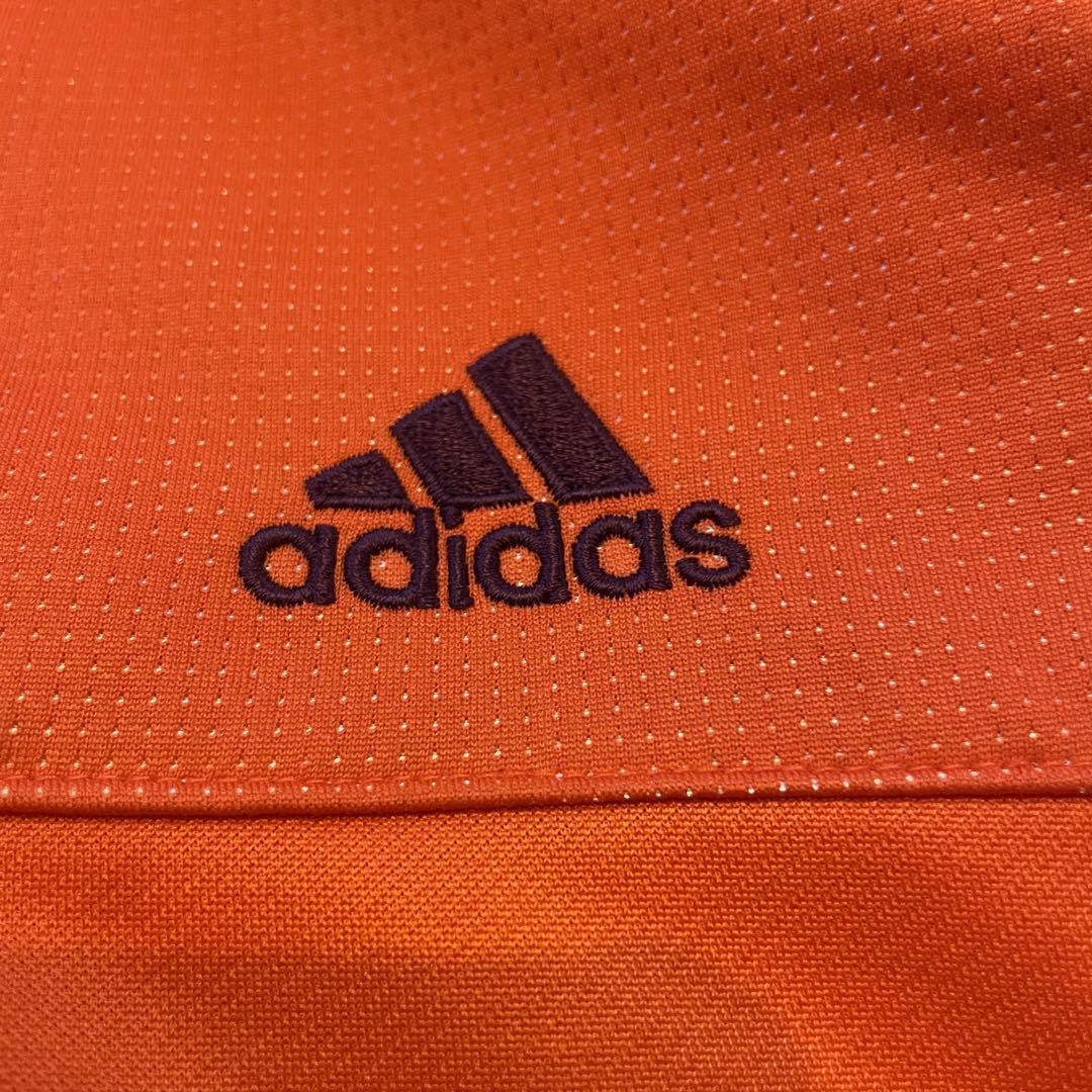 00s アディダス adidas 万国旗タグ トラックジャケット オレンジ