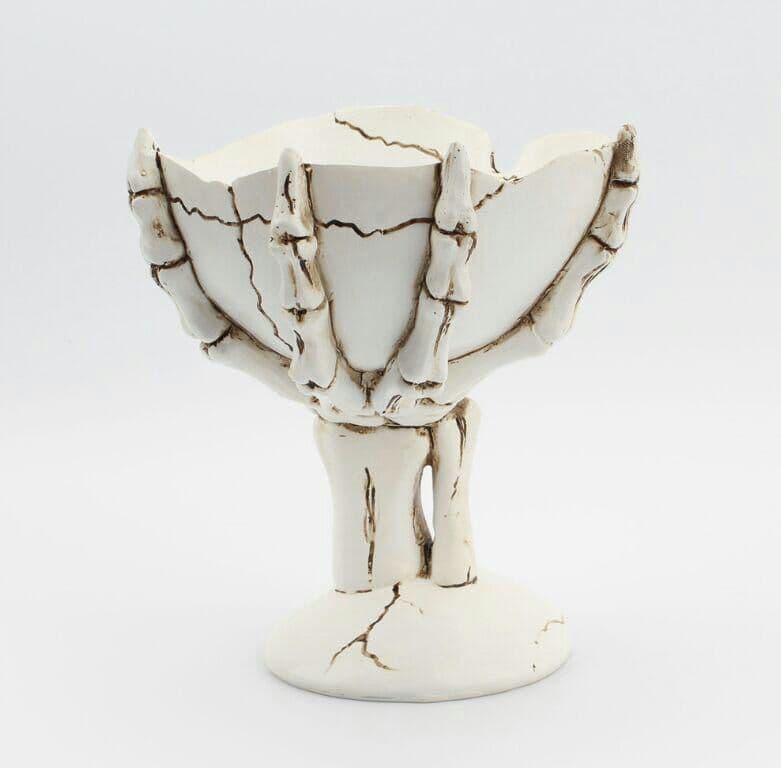 アイデアハウス装飾置物 新製品骸骨頭蓋骨トレイ収納ボックス1