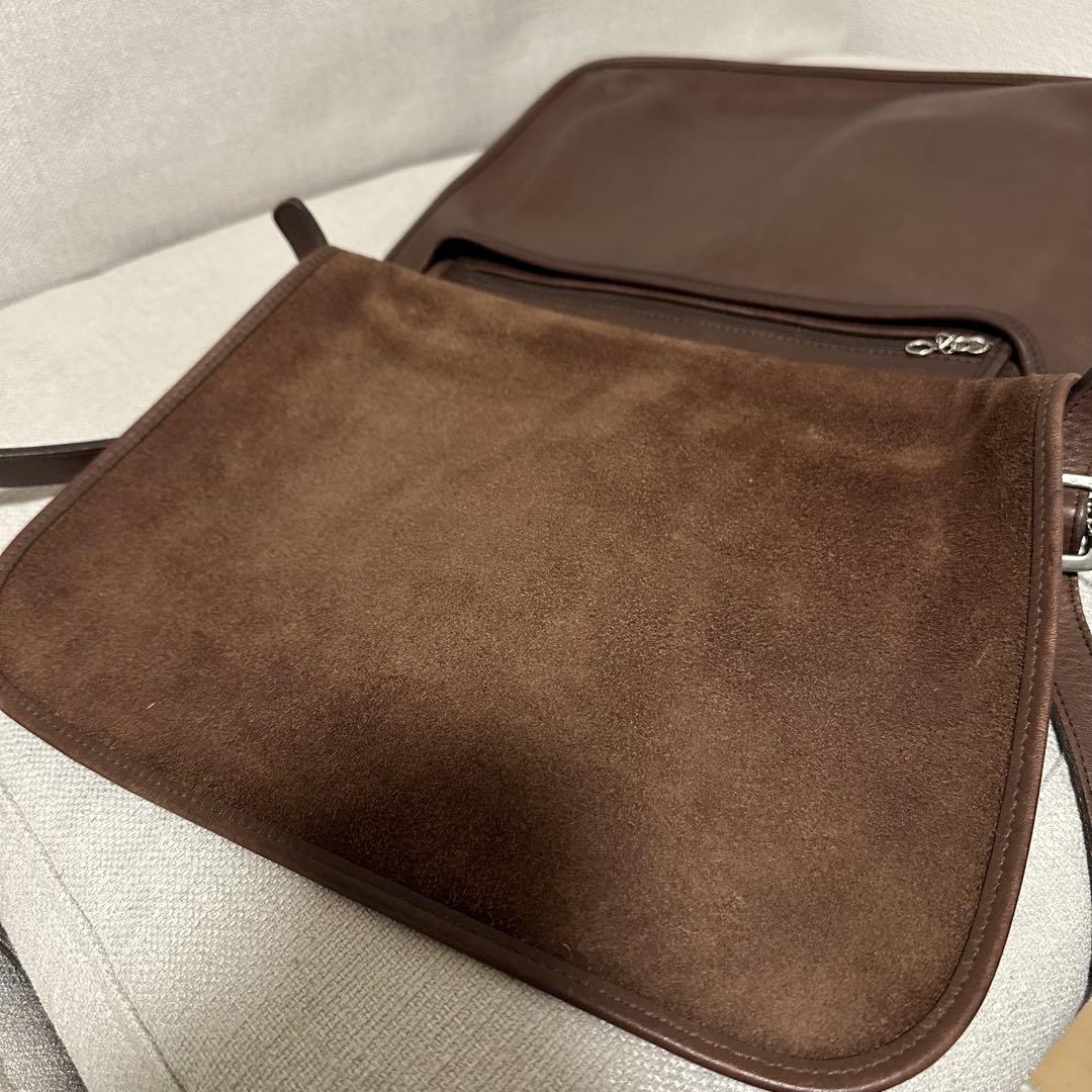 オールドコーチ ショルダーバッグ 9134 ブラウン チャーム 美品