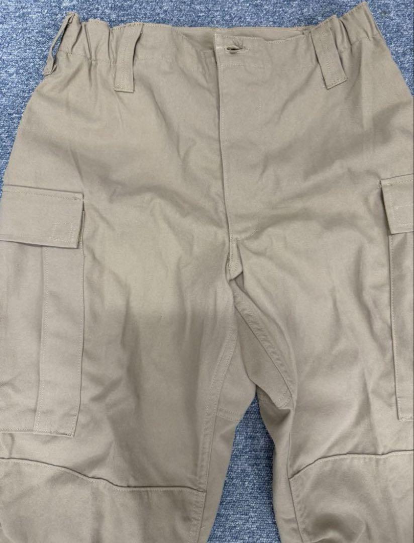 DRIFIRE ベージュ カーゴパンツ 複数ポケット size M-R シミ有 DRIFIRE ベージュ カーゴパンツ 複数ポケット size M-R シミ有