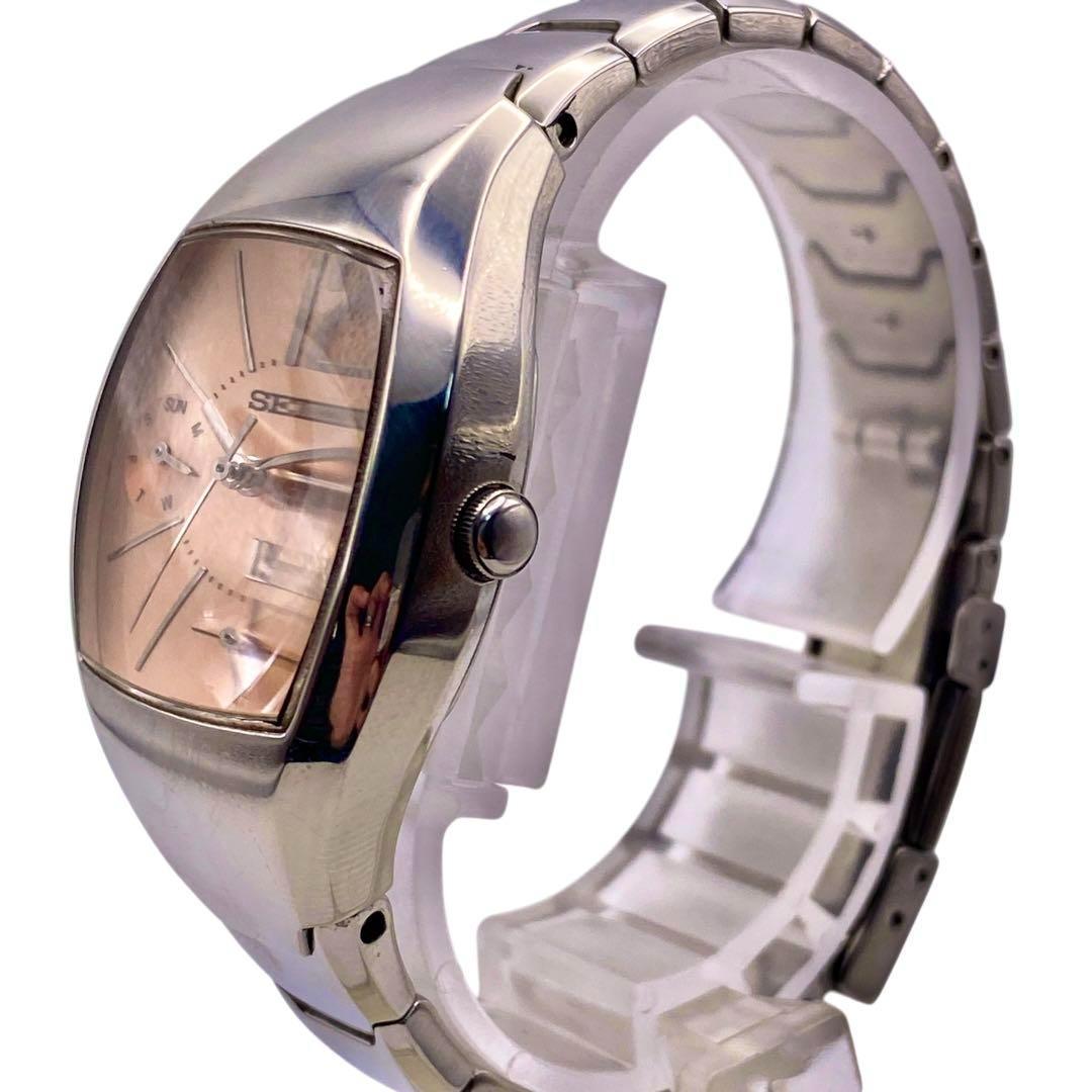 良品 SEIKO ルキア シルバー スモセコ レディース腕時計 1196