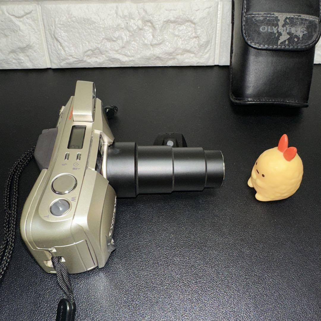 オリンパスOLYMPUS μ[mju:ZOOM 140 コンパクトカメラ　美品