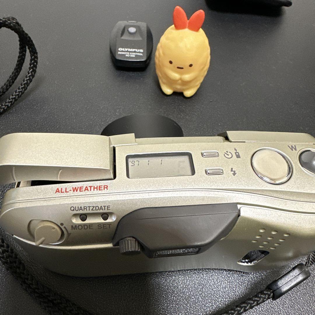 オリンパスOLYMPUS μ[mju:ZOOM 140 コンパクトカメラ　美品
