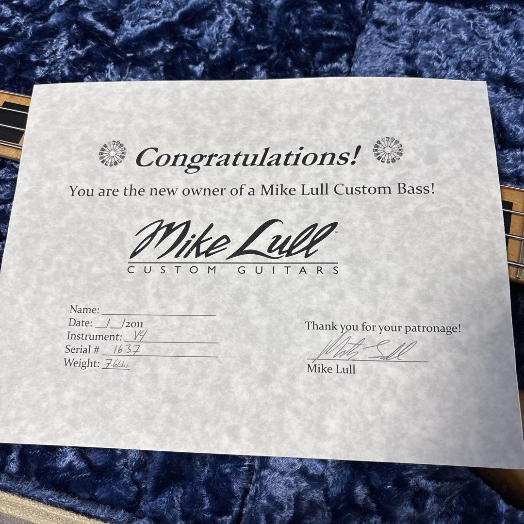 Mike Lull ジャズベース