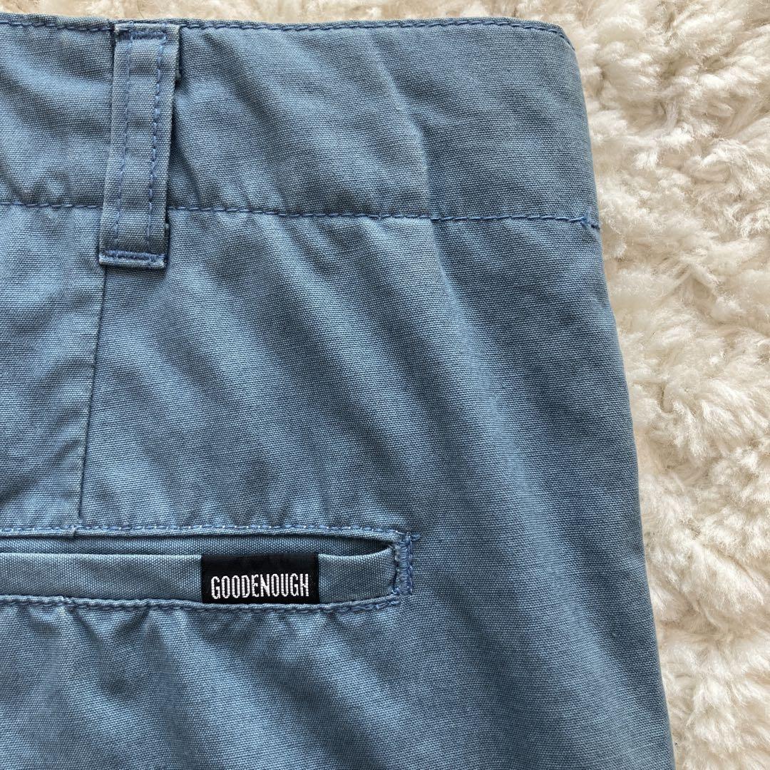 90s初期GOODENOUGH BASIC シンチバックコットンパンツ M 裏原