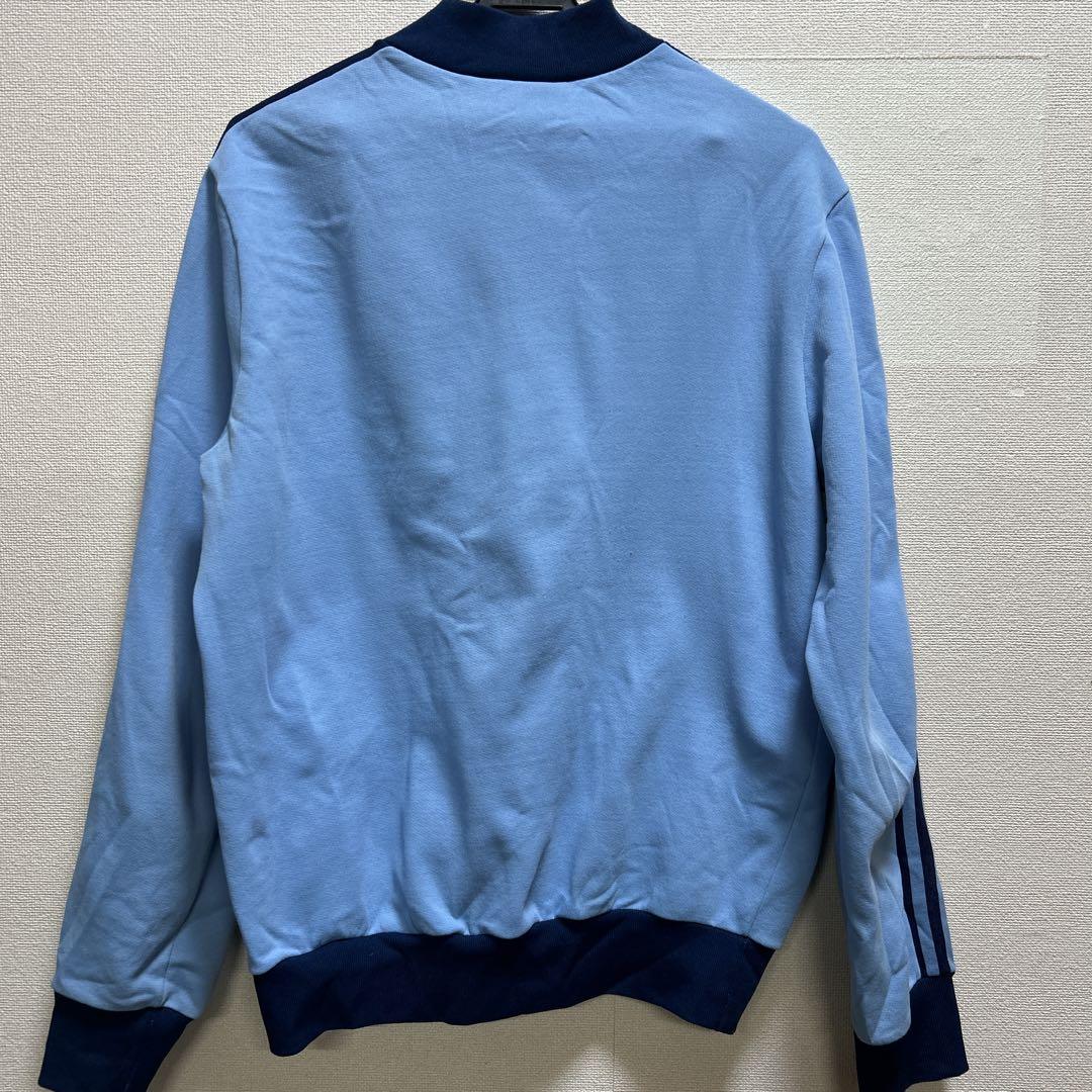 adidas originals クラブ トラックジャケット 水色 70s