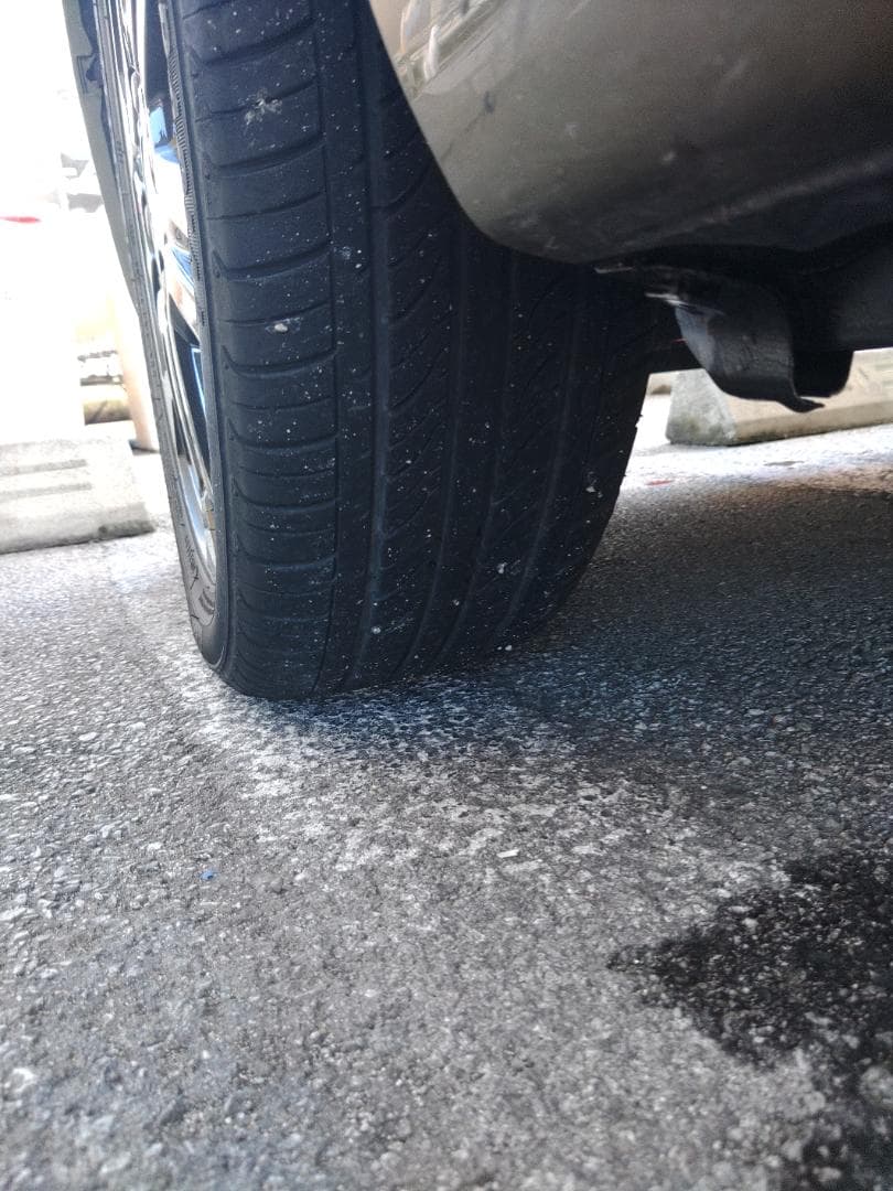 ウェイク 純正 ホイール ホイル タイヤ付き 4本セットやや傷や汚れあり TRITUETUBI_COM