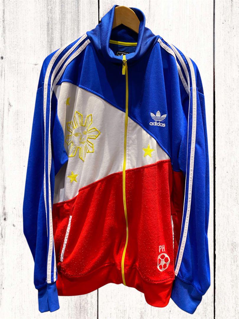 【土日限定価格！】【古着】adidas トラックジャケット フィリピンデザイン