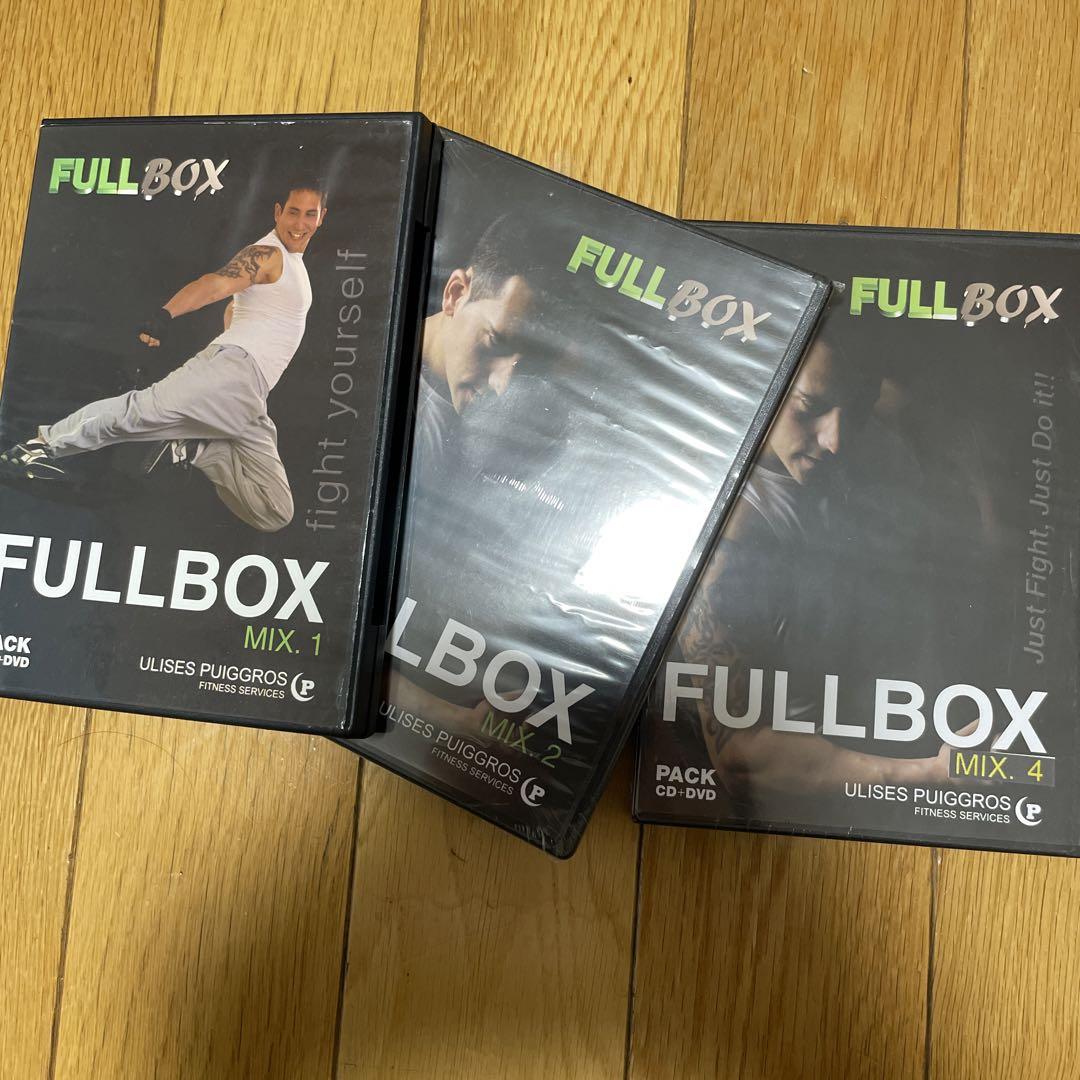 FULLBOX  MIX1 と2と4 レッスンDVD、CD