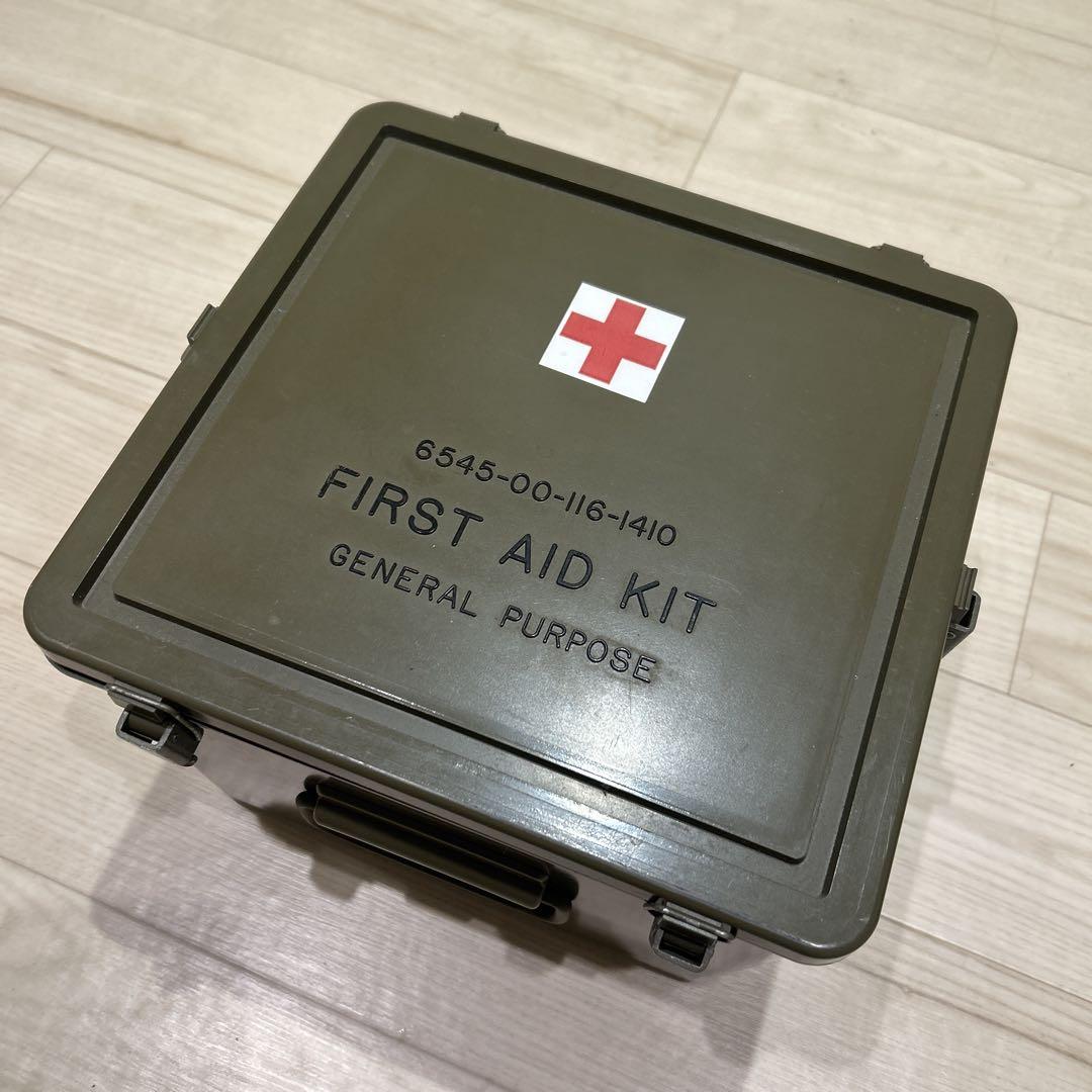 救急箱 FIRST AID KIT レトロ アメリカン雑貨 薬箱 メディスン