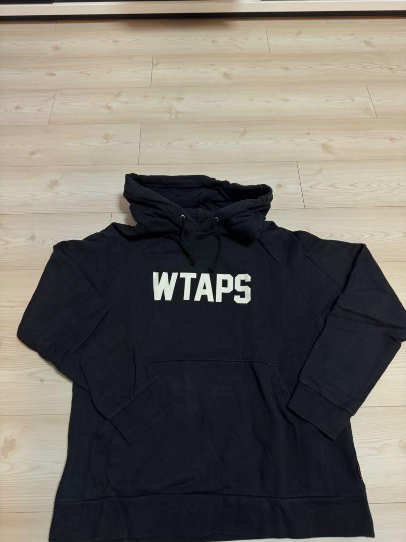 WTAPS フード付きパーカー 黒
