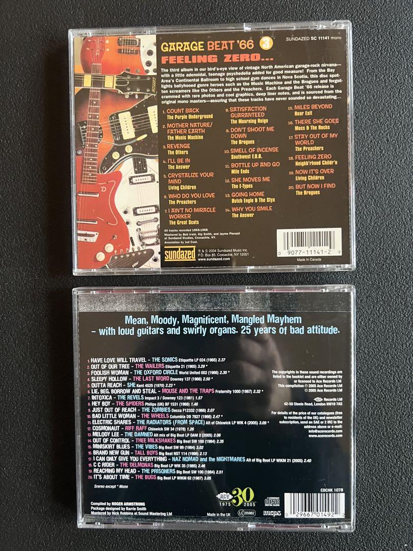 GARAGE BEAT '66 & PUNK ROCK CDセット