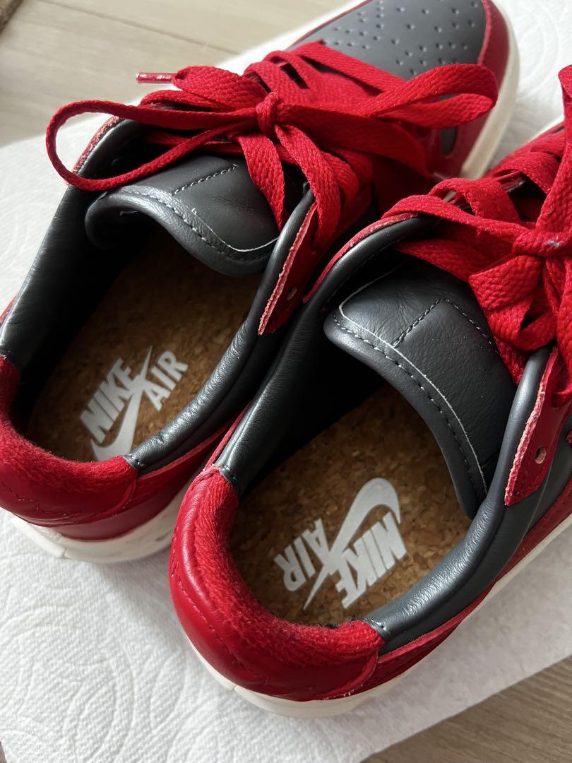 NIKE AIR ジョーダン レッド グレー スニーカー　22.5 NIKE AIR ジョーダン レッド グレー スニーカー 22.5