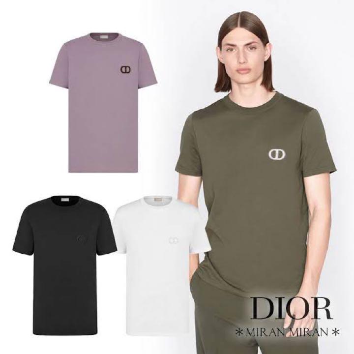 【新色♪】DIOR CD Icon Tシャツ (リラックス フィット) ディオール CD ICON Tシャツ (リラックス フィット)