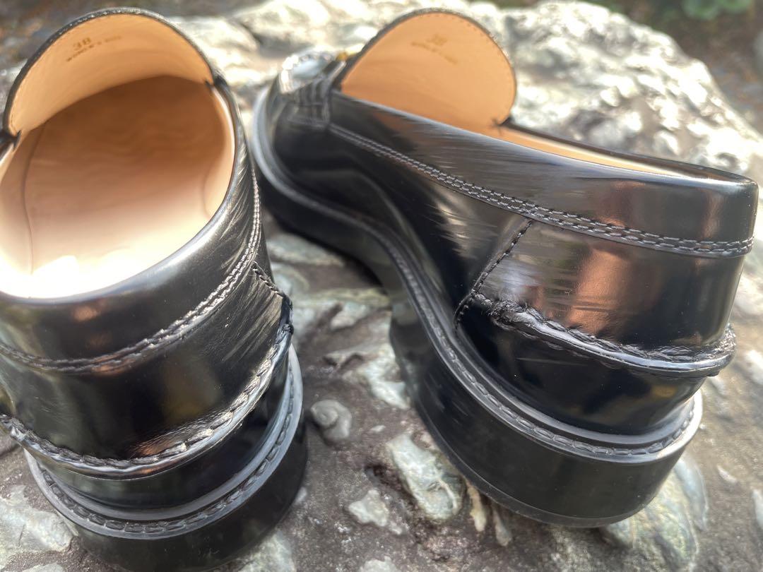 TOD'S トッズ ブラック ローファー サイズ38