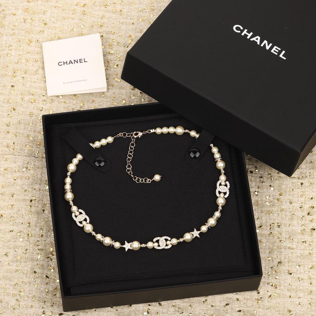 CHANEL 新作 パールネックレス