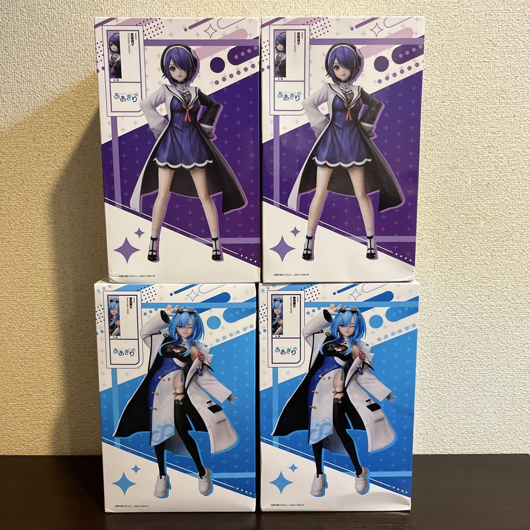 あおぎり高校 1/7スケールフィギュア 音霊魂子 春雨麗女 4体セット