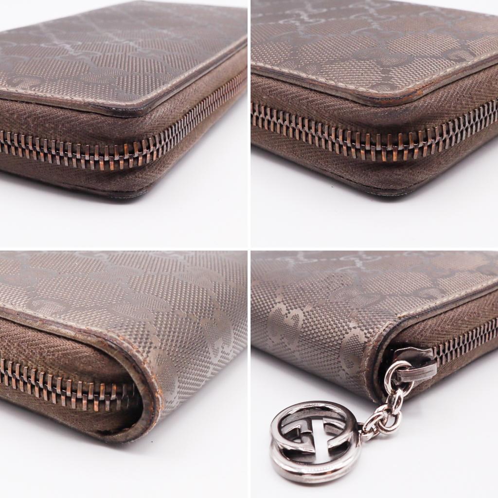 お得HOT GUCCI インプリメ ラウンドファスナー 長財布 JpbMo-m45787581015 お得大得価