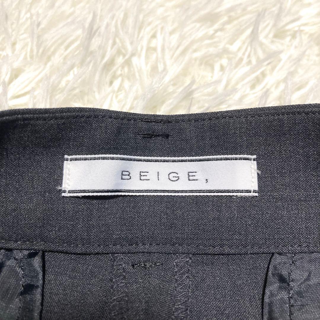ほぼ未使用✨現行ベイジ　24aw 【洗える】LAVAL ワイドタックパンツ　L