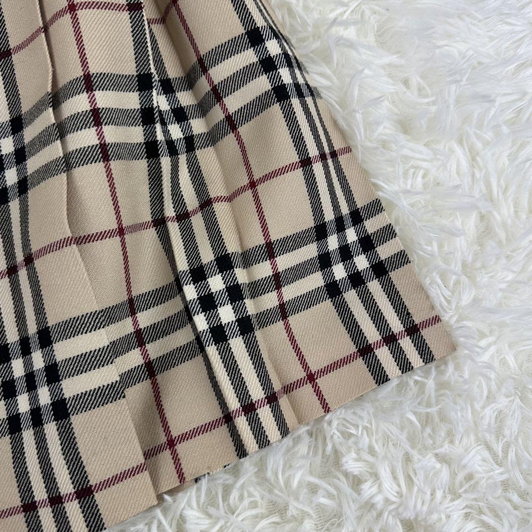 極美品 バーバリー BURBERRY LONDON ノバチェック柄 スカート
