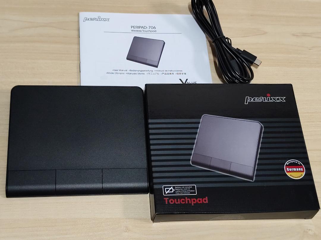 Perixx PERIPAD-706 タッチパッド　ワイヤレス　2.4G　BT