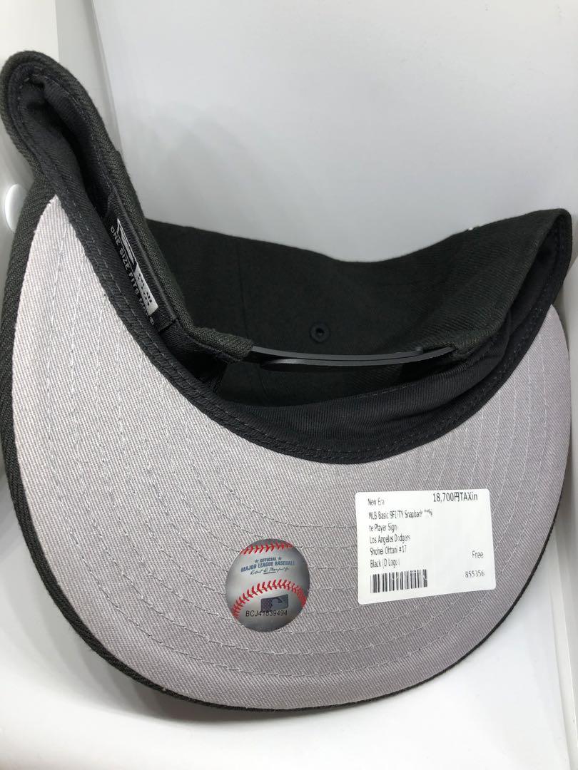 応援グッズ New Era snapback White Player Sign D CAP