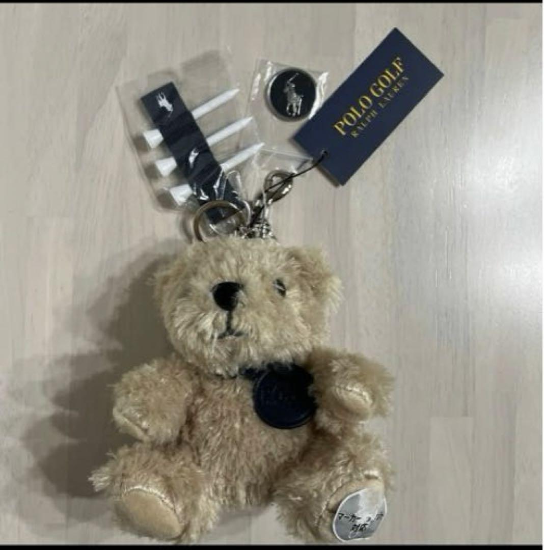 ギフトに！ラルフローレン ポロベア ボールポーチ (POLO RALPH