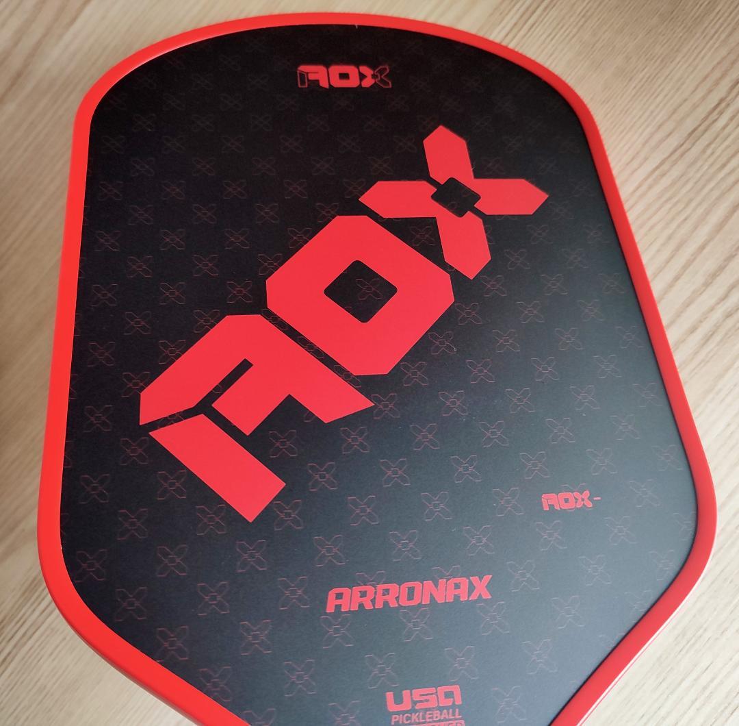 2個セット ピックルボール パドル ARRONAX ファイバーグラス 赤 黒