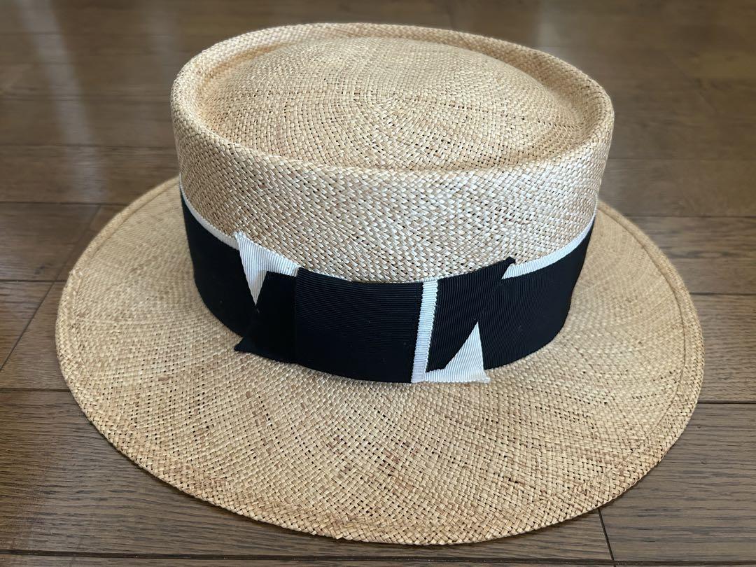 ぽんちゃん　シャポードォー　カンカン帽　バオキャノチェ Chapeau d' O シャポード オー カンカン帽 カンカン帽子 麦わら
