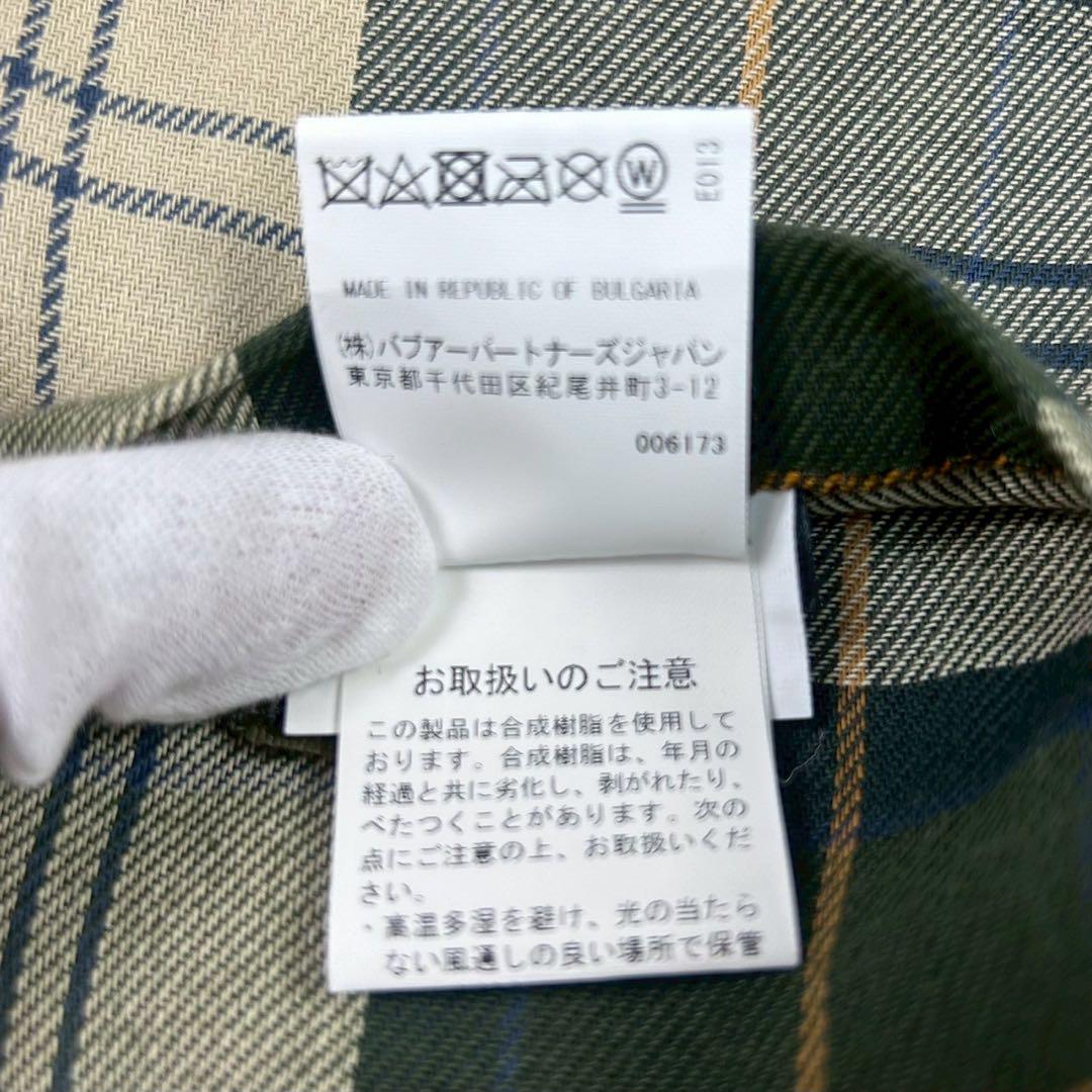 極美品　バブアー　ビデイル　2レイヤー　ブルゾン　現行品　メンズ　カーキ　L