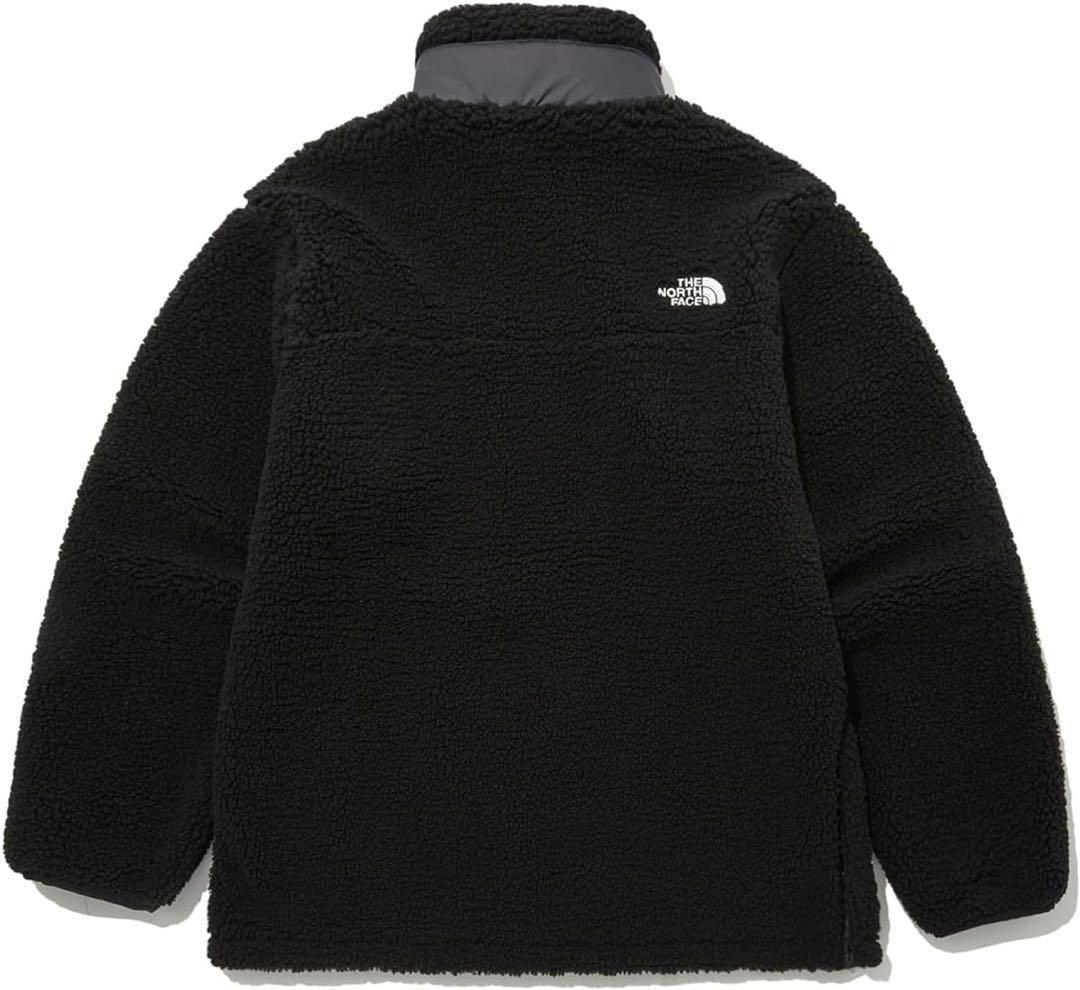 新品　韓国限定　ノースフェイス フリース リバーシブル　ジャケット　ブラック