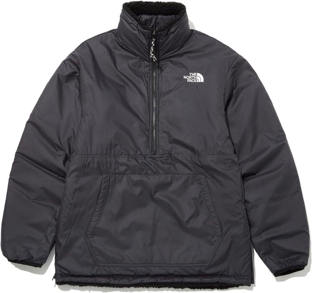 新品　韓国限定　ノースフェイス フリース リバーシブル　ジャケット　ブラック