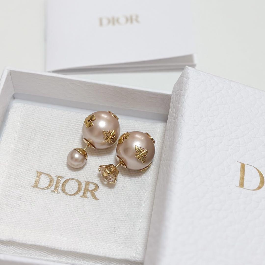 Dior ディオールピアスTribalesピアス ピンクパール 正規品