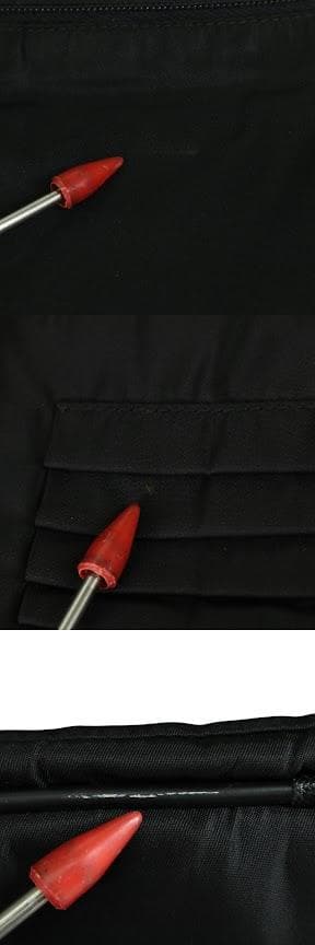 【人気】プラダ ビジネスバッグ　ブリーフケース PC〇　A４〇　三角ロゴ 黒