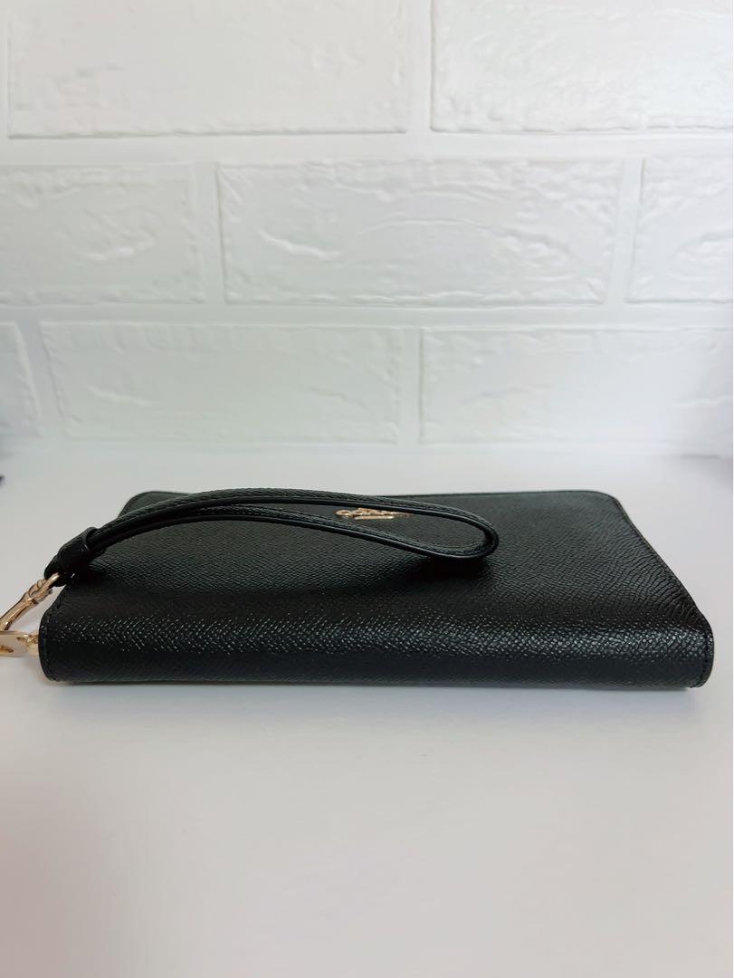 コーチ　COACH 長財布　黒　ブラック　新品