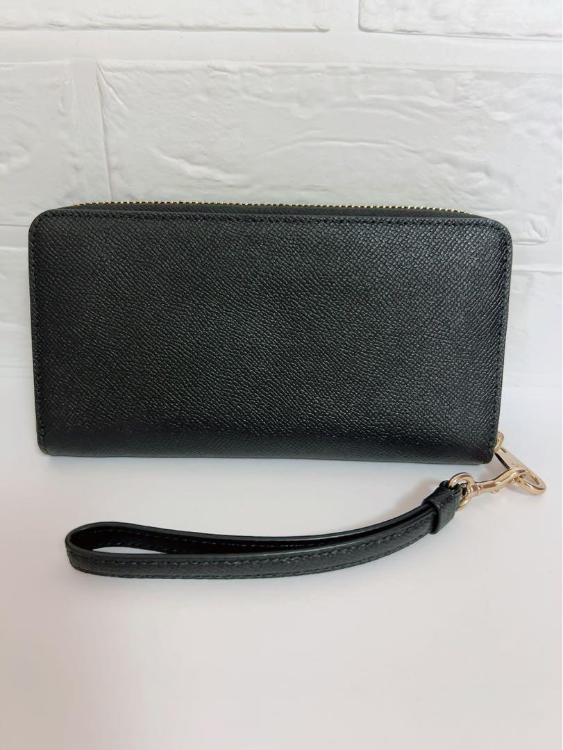 コーチ　COACH 長財布　黒　ブラック　新品