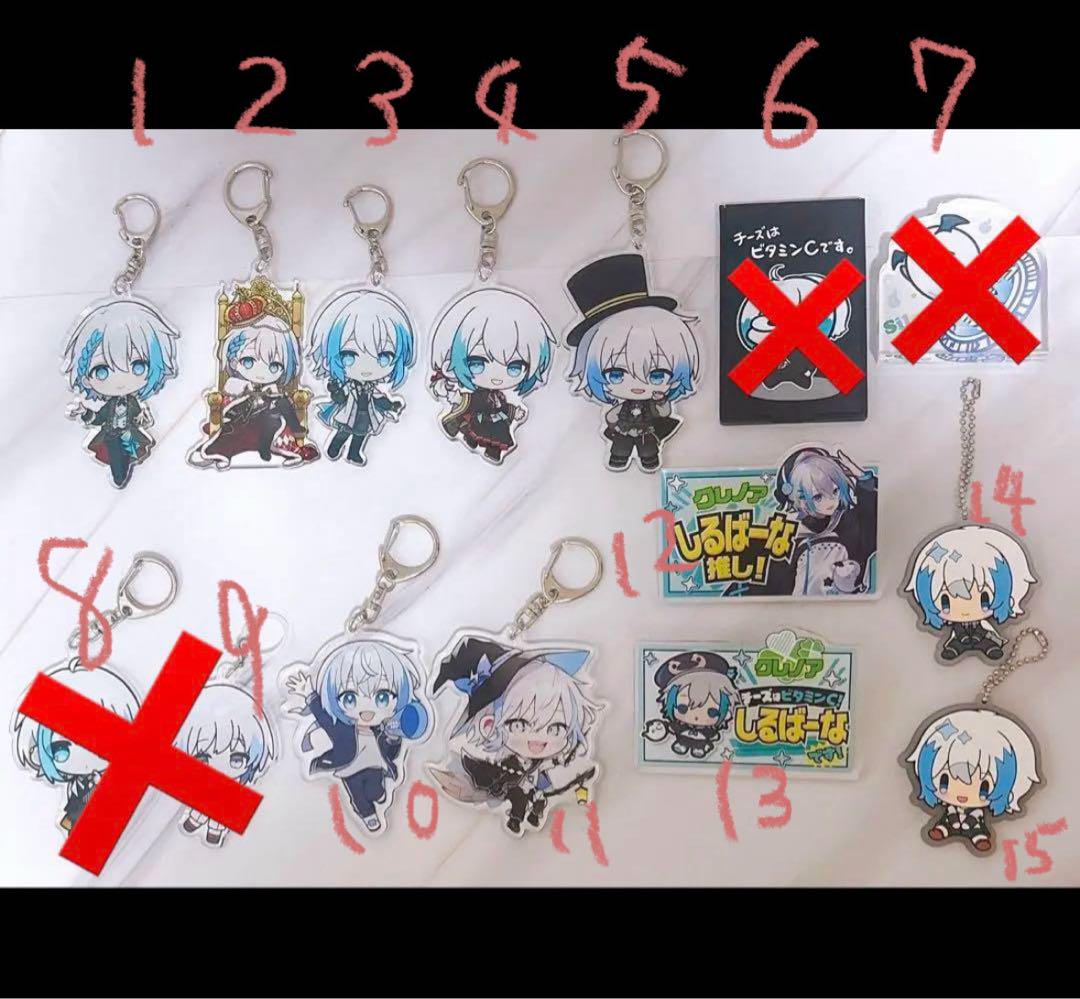 クレノア しるばーな アクキー