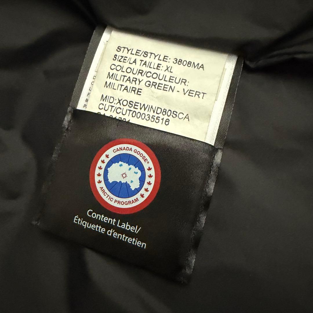 【未使用級✨XL!!】カナダグース ウィンダムパーカ 3way カーキ レア 【未使用級✨XL!!】カナダグース ウィンダムパーカ 3way カーキ レア