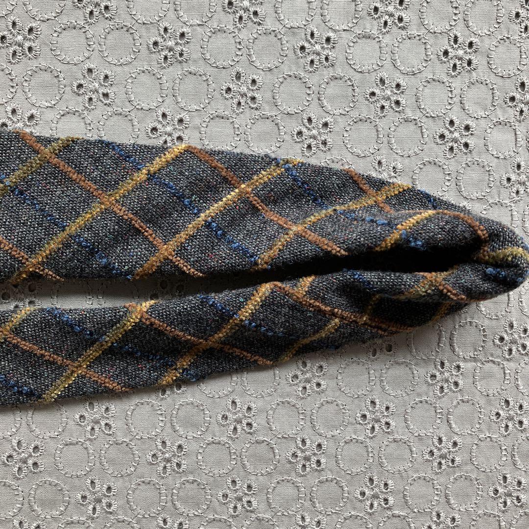 美品Ermenegildo Zegna ウールネクタイ
