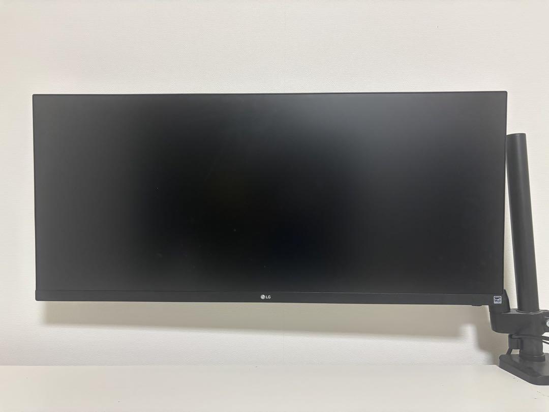 LG ウルトラワイドモニター 平面 34WQ
