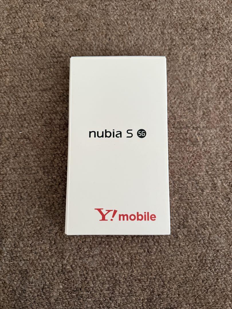 新品未開封　nubia S 5G ライトパープル