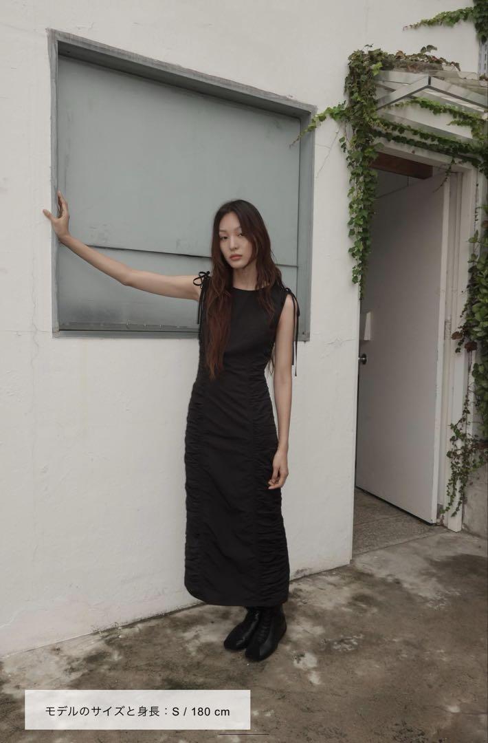 ZARA ドレープディテールワンピース - メルカリ