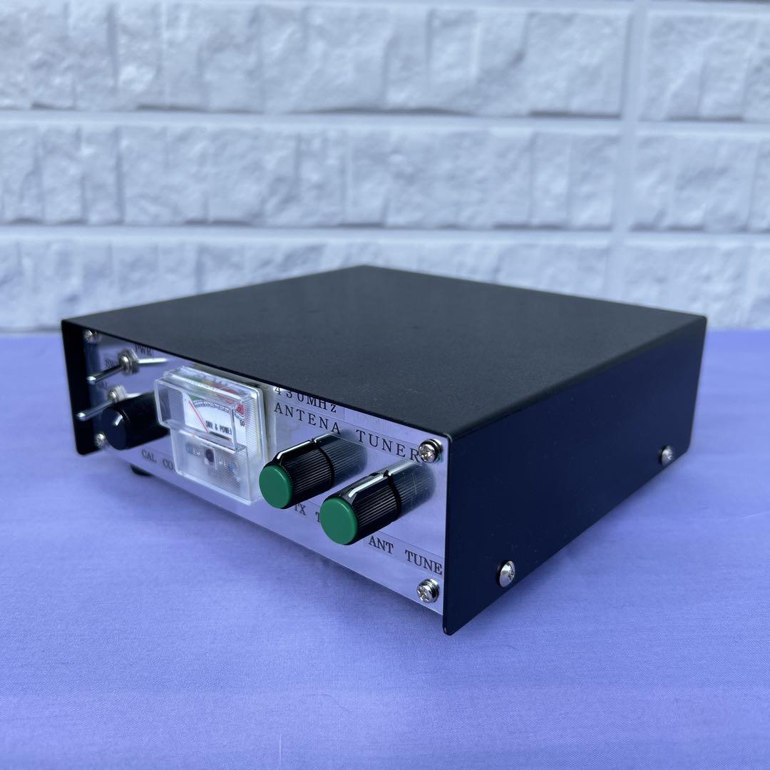 ４３０MHzアンテナチューナー　SWR計付　自作品